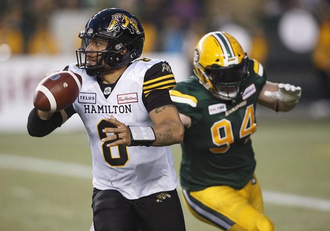 Ticats QB Masoli looks to tie CFL record for consecutive games of 300-plus yards | iNFOnews.ca Ticats QB Masoli looks to tie CFL record for consecutive games of 300-plus yards | iNFOnews.ca