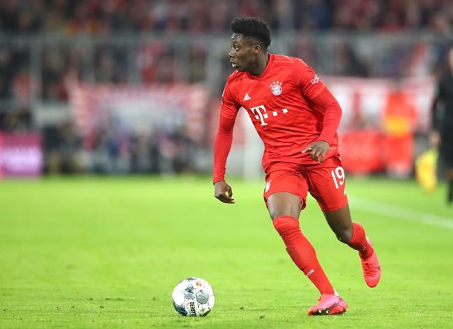 Canadian Alphonso Davies back training with Bayern after ankle issue | iNFOnews.ca Canadian Alphonso Davies back training with Bayern after ankle issue | iNFOnews.ca