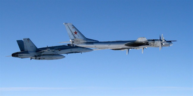 Norad jets train in Arctic as Russian flights close to North America increase | iNFOnews.ca CP33269121