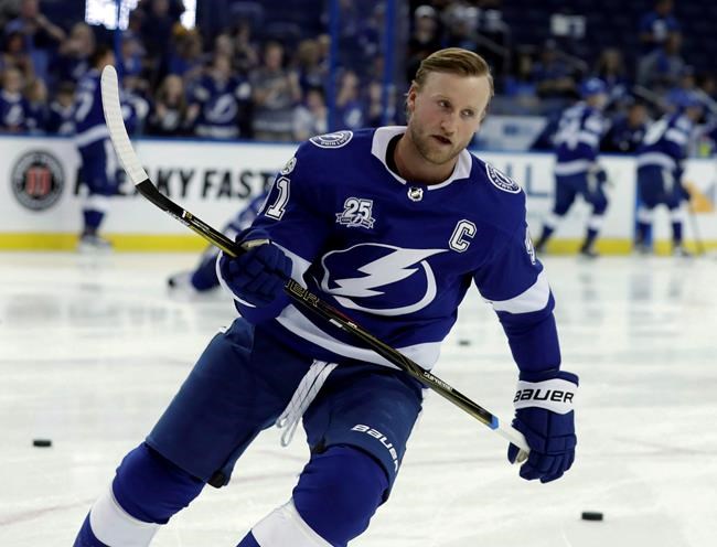 Stamkos, Kucherov and Schwartz named NHL's three stars for October | iNFOnews.ca