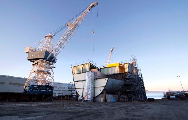 Lack of contracts for Davie shipyard an 'injustice,' says Quebec premier | iNFOnews.ca CP361932881