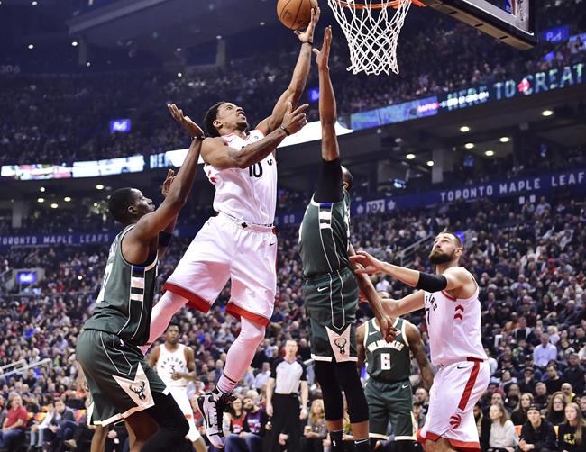 Raptors guard DeMar DeRozan named Eastern Conference player of week | iNFOnews.ca