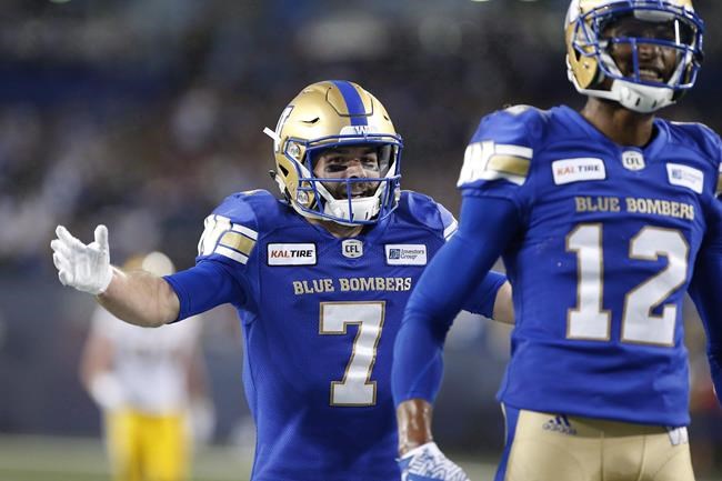 Bombers' 5-7 receiver continues to find success in a big man's game | iNFOnews.ca CP1914863775