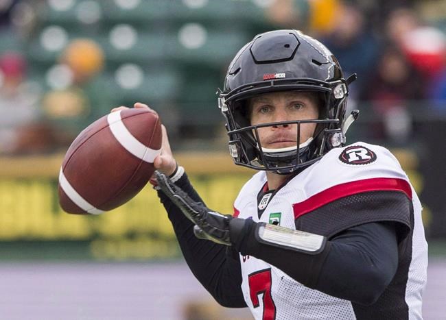 Ottawa QB Harris looks to prove critics wrong when Redblacks host Ticats in East final | iNFOnews.ca