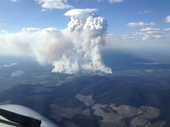 Reinforcements en route to help contain wildfire in northern B.C. | iNFOnews.ca CP33050124