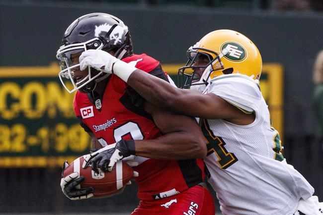 Eskimos' defensive back Thompson suffers season-ending Achilles injury | iNFOnews.ca