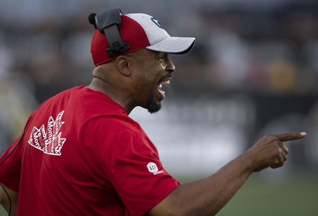 Khari Jones loving life as the Montreal Alouettes' rookie head coach | iNFOnews.ca