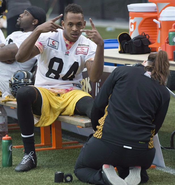 Veteran receiver Bakari Grant not shy about making Ticats' teammates accountable | iNFOnews.ca