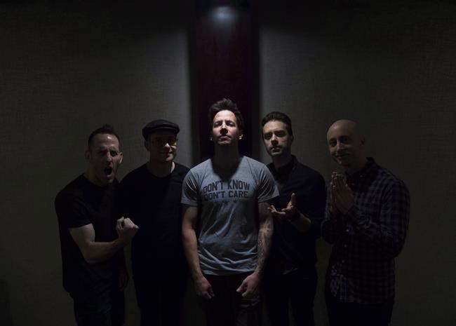 Simple Plan postpones Canadian tour dates as lead singer goes on vocal rest | iNFOnews.ca