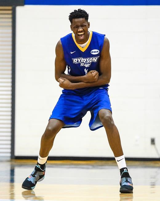 Ryerson's seven-footer Ngom hopes to break U Sport barrier in NBA draft | iNFOnews.ca