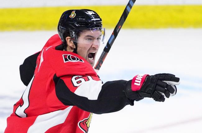 Senators trade Stone to Golden Knights for package including Brannstrom | iNFOnews.ca CP2038623876