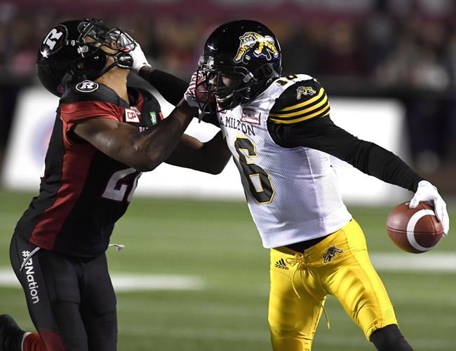 Hamilton receiver Banks named CFL top performer for October, and Week 19 | iNFOnews.ca Hamilton receiver Banks named CFL top performer for October, and Week 19 | iNFOnews.ca