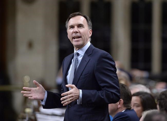 Cost on families from feds' carbon tax plan will be known in September: Morneau | iNFOnews.ca Cost on families from feds' carbon tax plan will be known in September: Morneau | iNFOnews.ca