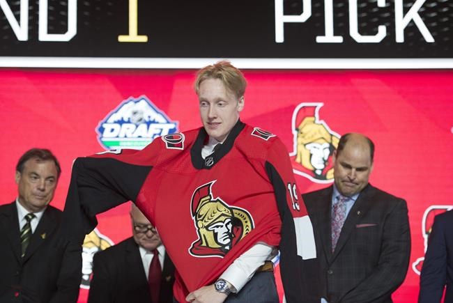 Senators ink 2019 first-rounder Lassi Thomson to entry-level contract | iNFOnews.ca