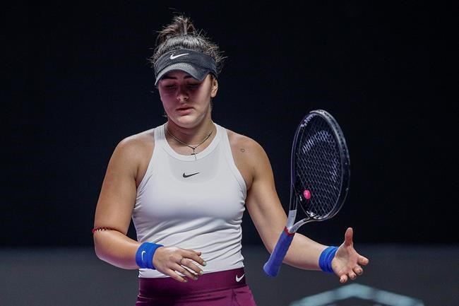 Andreescu withdraws from 2020 ASB Classic due to an ongoing knee injury | iNFOnews.ca
