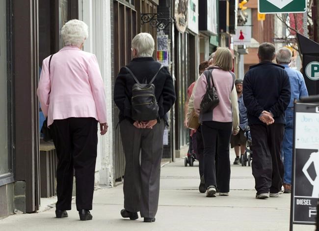 Falls are leading cause for seniors hospitalized due to injury: report | iNFOnews.ca CP1843040311