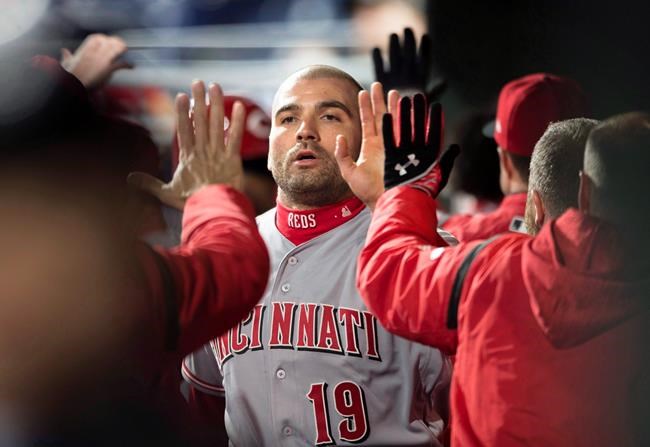 Canadian first baseman Joey Votto named National League player of the week | iNFOnews.ca