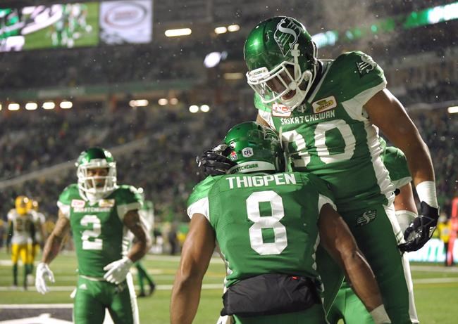 Saskatchewan Roughriders don't have CFL playoff history on their side | iNFOnews.ca CP1690091802