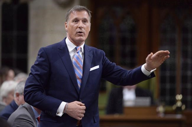 Scheer removes Bernier as innovation critic over posting book chapter online | iNFOnews.ca CP2143604625