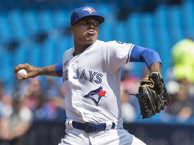 Canadian tattoo artist inks Toronto skyline on Blue Jays pitcher Stroman | iNFOnews.ca