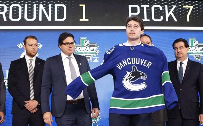 Canucks' draft pick Quinn Hughes returning to University of Michigan | iNFOnews.ca