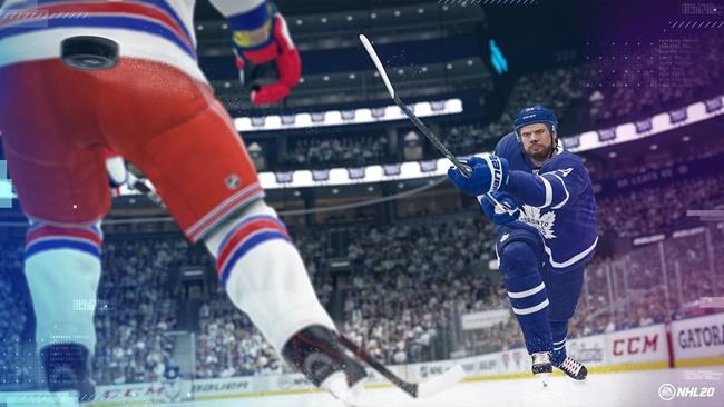 Toronto Maple Leafs star Auston Matthews on cover of "NHL 20" video game | iNFOnews.ca CP586125936