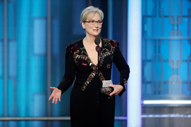 Awards show acceptance speeches getting fiery in Trump era | iNFOnews.ca