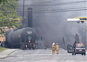Firefighters describe 'colossal' challenge they faced in Lac-Megantic | iNFOnews.ca CP24195788