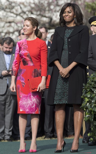 Canadian designer behind Sophie Gregoire-Trudeau dresses 'floored' by spotlight | iNFOnews.ca