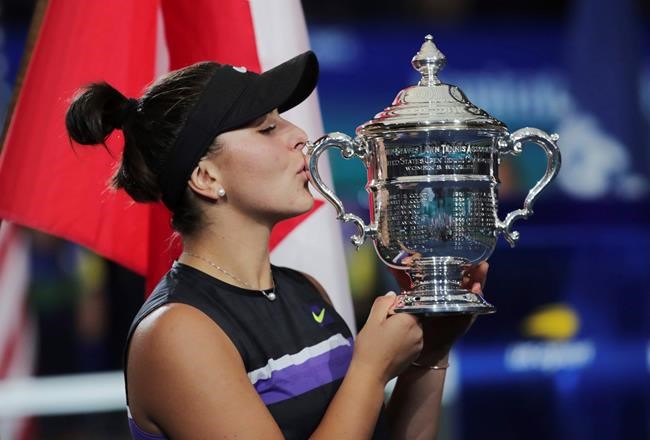 Tennis star Bianca Andreescu named The Canadian Press female athlete of the year | iNFOnews.ca Tennis star Bianca Andreescu named The Canadian Press female athlete of the year | iNFOnews.ca