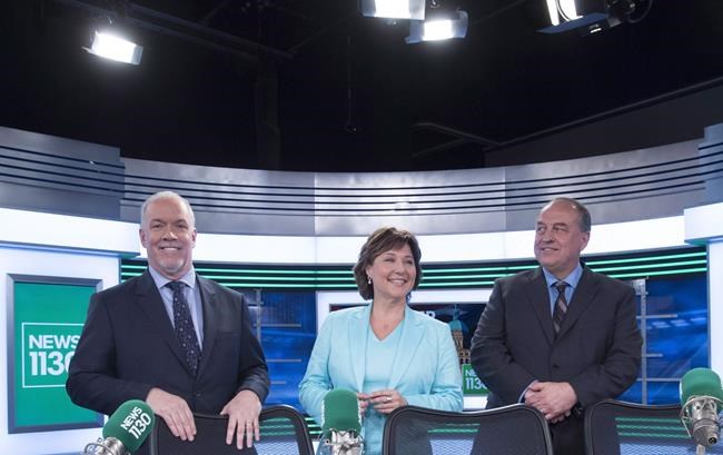 TV debate marks show time for B.C. election; parties look to turn on voters | iNFOnews.ca CP78356113