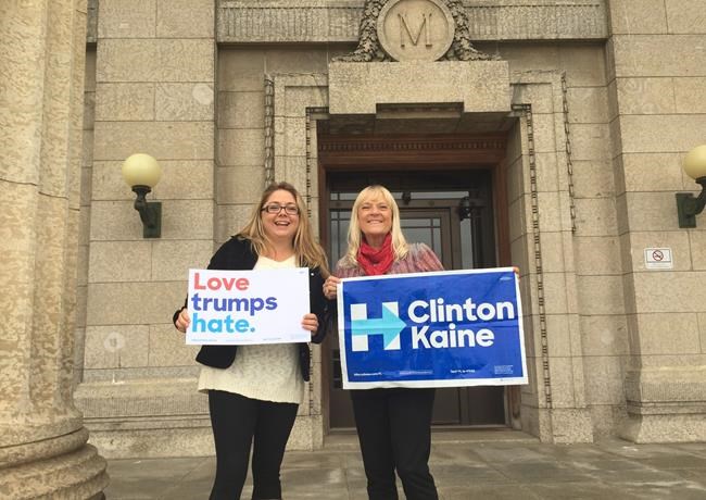 A dozen Canadian women head south on a mission: Help Dems defeat Donald Trump | iNFOnews.ca
