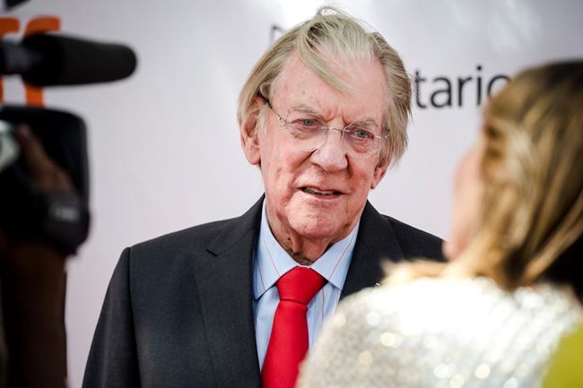 Donald Sutherland on his Oscar honour: 'It's everything' | iNFOnews.ca