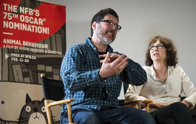 Vancouver duo faced health scare while making Oscar-nominated 'Animal Behaviour' | iNFOnews.ca