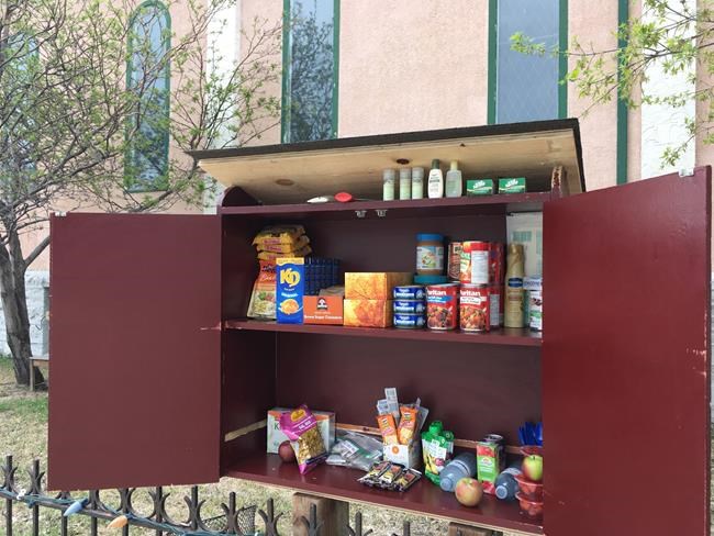 Take a tin or leave toilet paper at community cupboard in Winnipeg | iNFOnews.ca