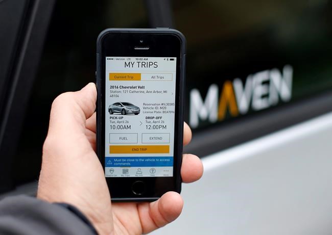 GM's push into new technologies expected to boost peer-to-peer car sharing | iNFOnews.ca