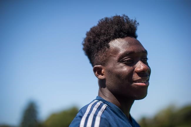 "Something special about this boy:" Davies goes from refugee camp to soccer pitch | iNFOnews.ca "Something special about this boy:" Davies goes from refugee camp to soccer pitch | iNFOnews.ca