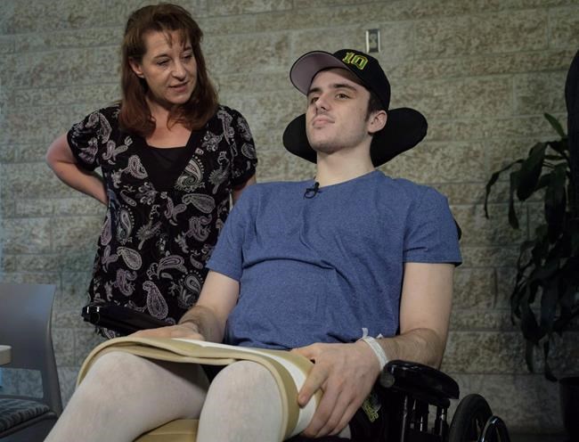 'Should be enforced:' Paralyzed Broncos player, parents want seatbelts on buses | iNFOnews.ca