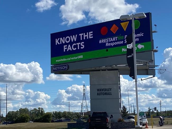 Recent spike in COVID-19, so Manitoba reworks six-figure ad campaign | iNFOnews.ca