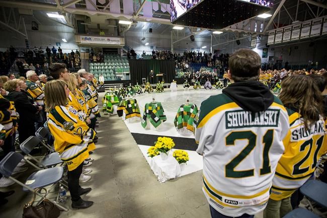 'Good must continue to come from this:' Memorial service held for Broncos victims | iNFOnews.ca