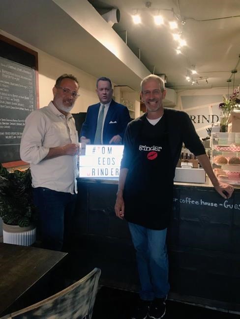 Tom Hanks visits coffee shop after second successful campaign to lure TIFF stars | iNFOnews.ca