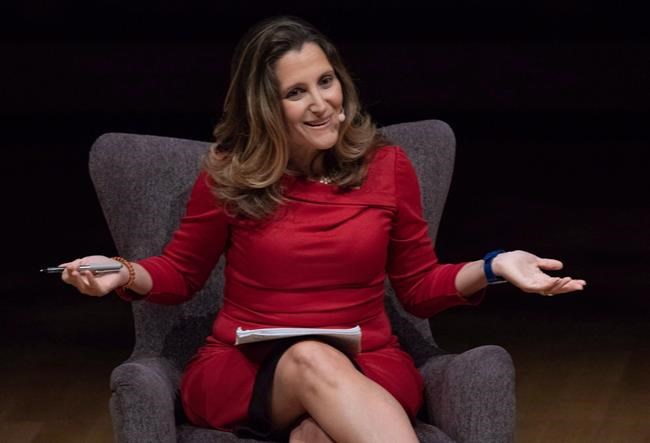 Freeland's 'Plutocrats' book showcases her views on taxes, deficits, joblessness | iNFOnews.ca Freeland's 'Plutocrats' book showcases her views on taxes, deficits, joblessness | iNFOnews.ca