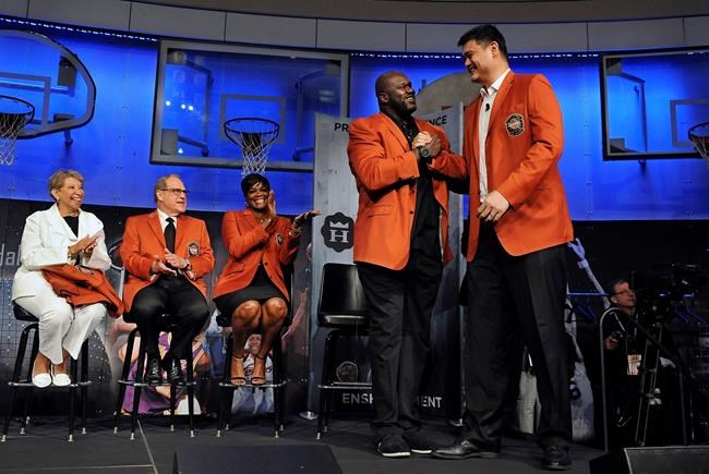 Shaq, Iverson, Yao headline 'extraordinary' Hall class | iNFOnews.ca