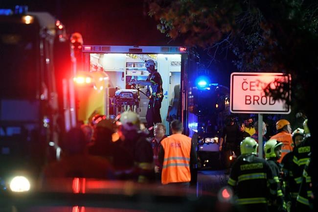 Train crash near Czech capital kills 1, injures up to 35 | iNFOnews.ca