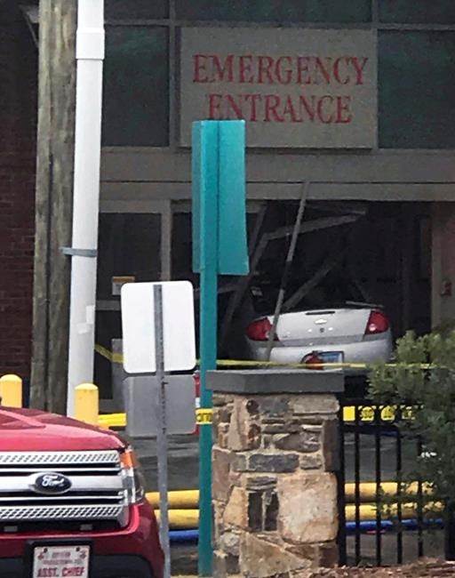 The Latest: Driver who crashed car into hospital ID'd | iNFOnews.ca The Latest: Driver who crashed car into hospital ID'd | iNFOnews.ca