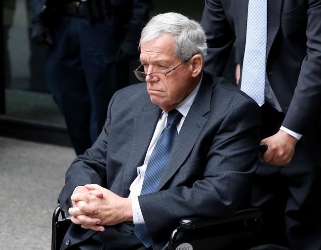 Lawyer: Ex-Speaker Hastert won't appeal conviction, sentence | iNFOnews.ca