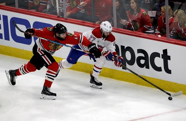 Lindgren leads Canadiens to 2-0 victory over Blackhawks | iNFOnews.ca
