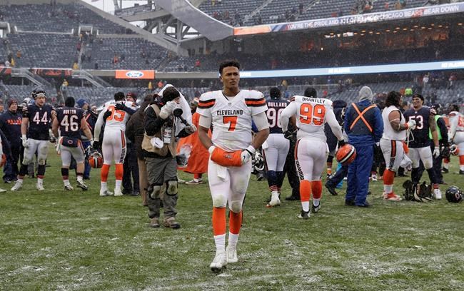 Browns move to brink of winless season, lose 20-3 to Bears | iNFOnews.ca