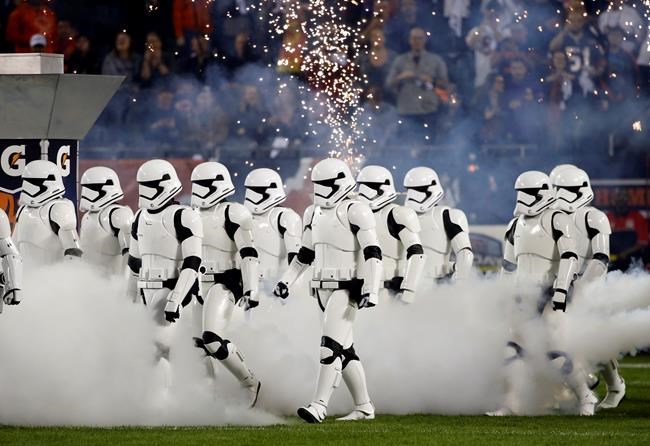 Stormtroopers on Soldier Field introduce 'Last Jedi' trailer | iNFOnews.ca