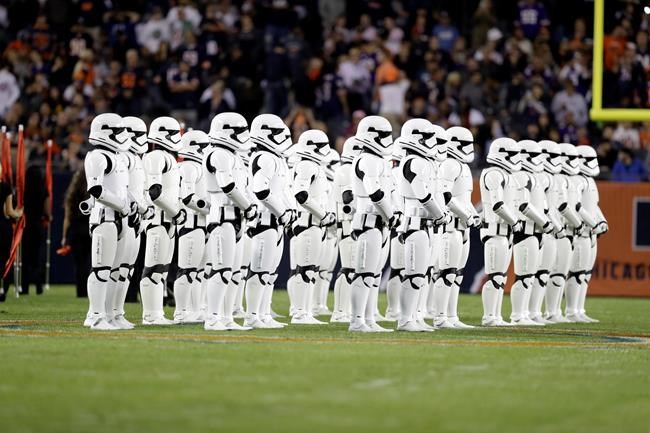 Stormtroopers on Soldier Field introduce 'Last Jedi' trailer | iNFOnews.ca